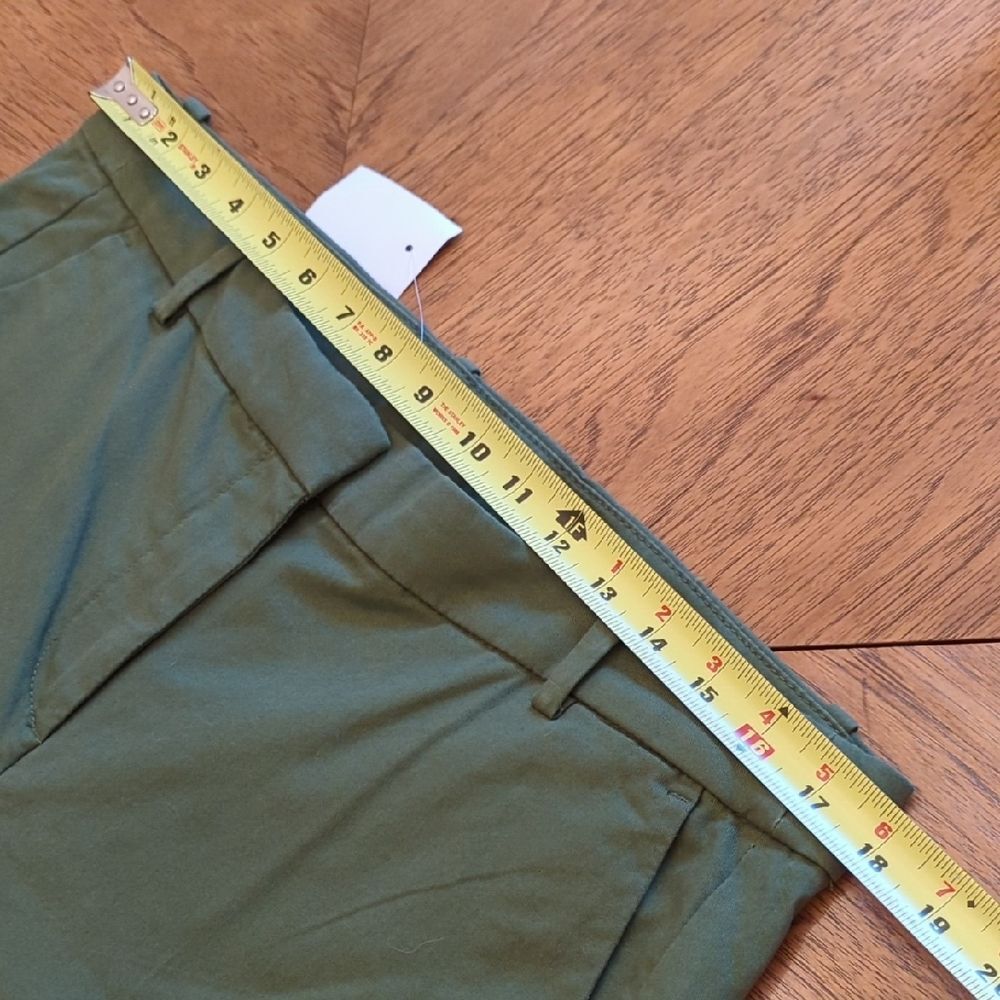 J. Crew Mercantile NWT Women's Forest Green Pants - Picture 6 of 8